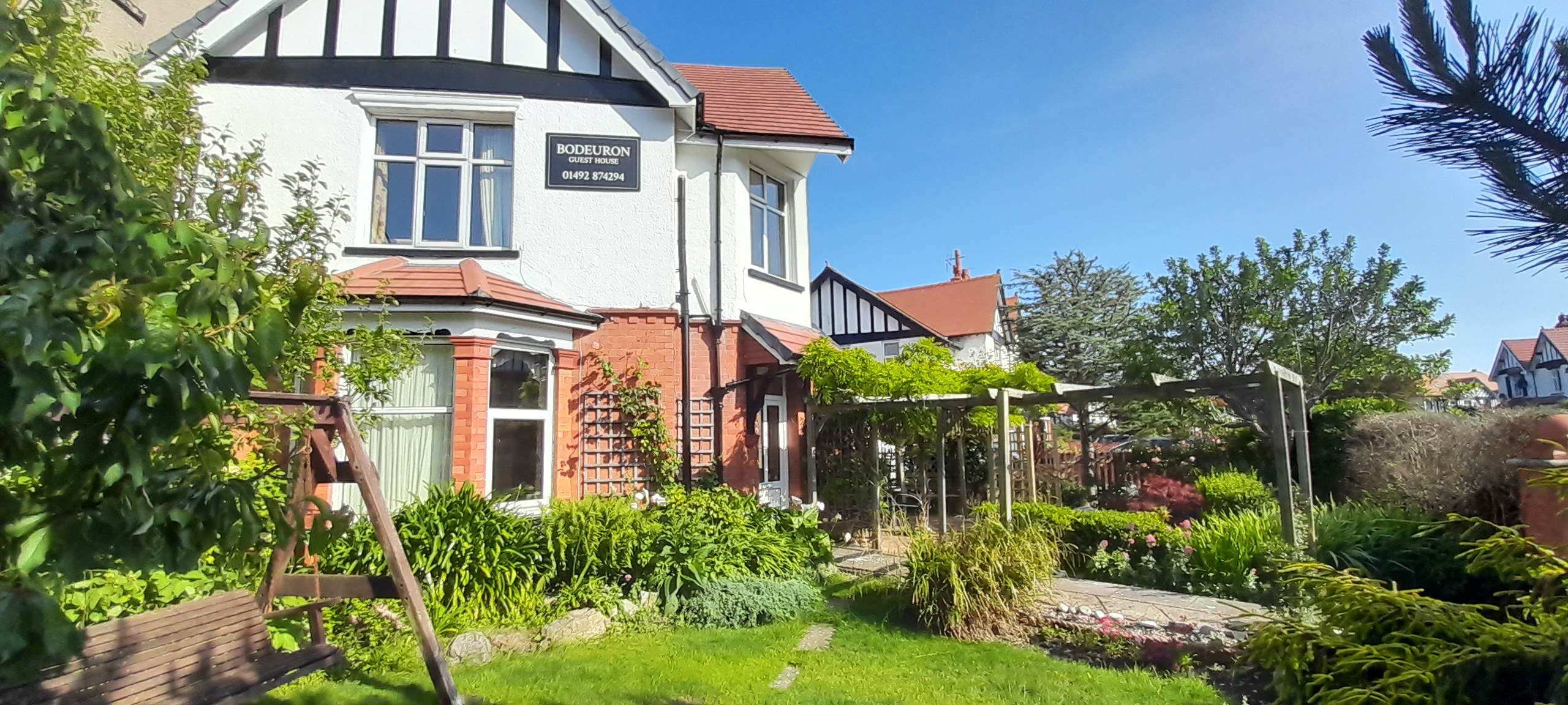 Six bedroom guesthouse in North Wales seaside town for sale