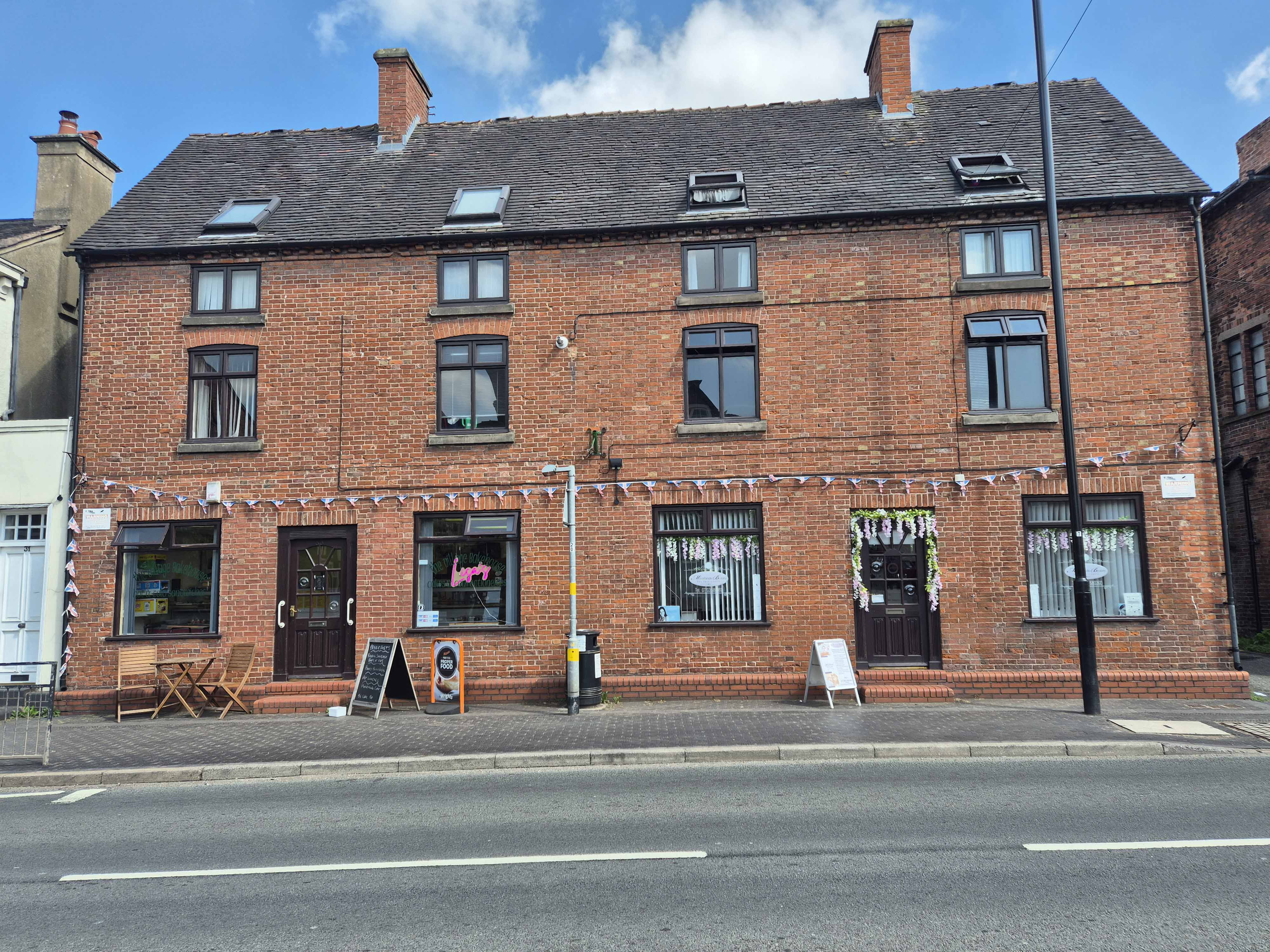 Mixed-use Staffordshire investment property for sale