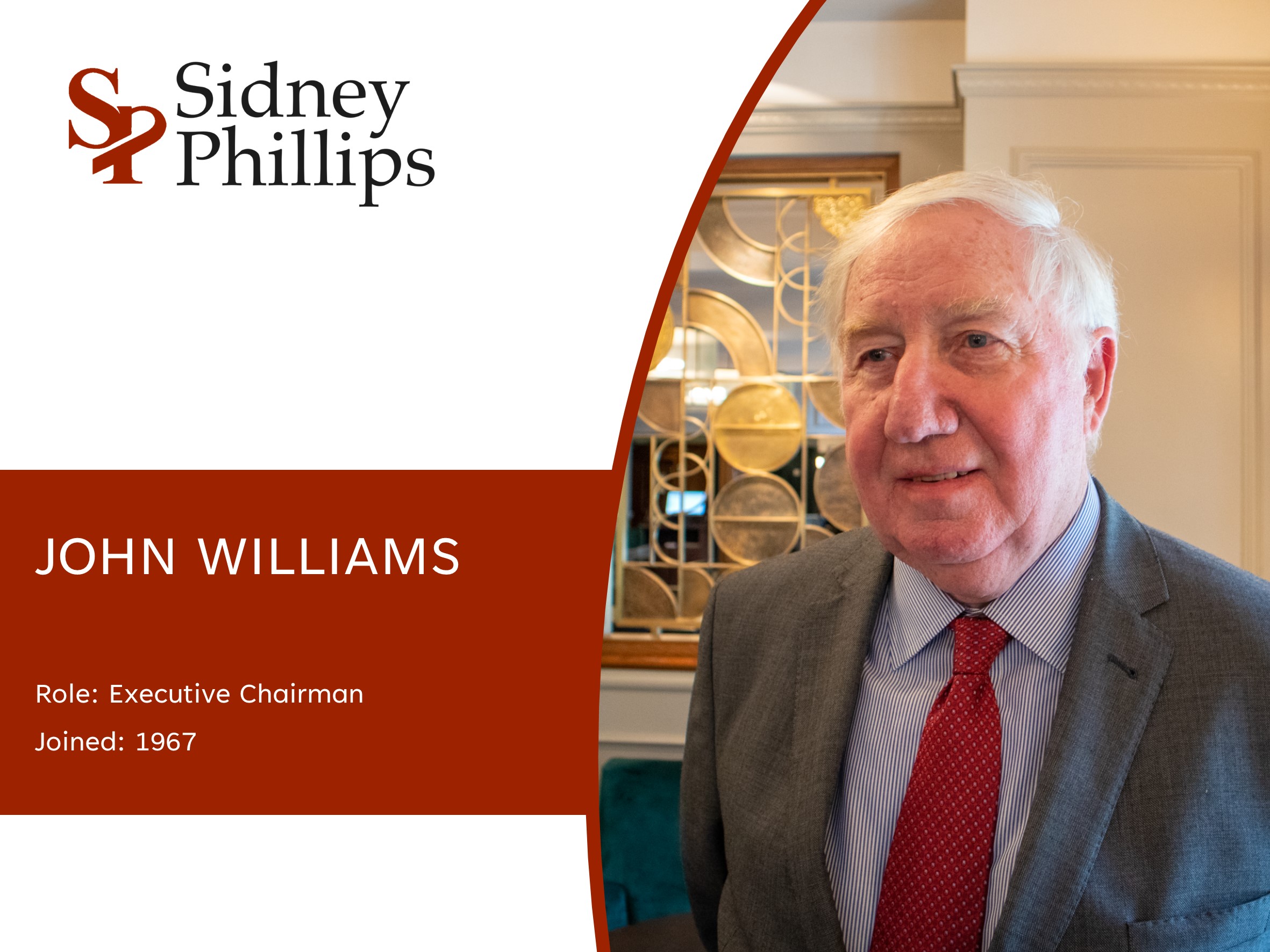 Sit down with Sidney Phillips – John Williams