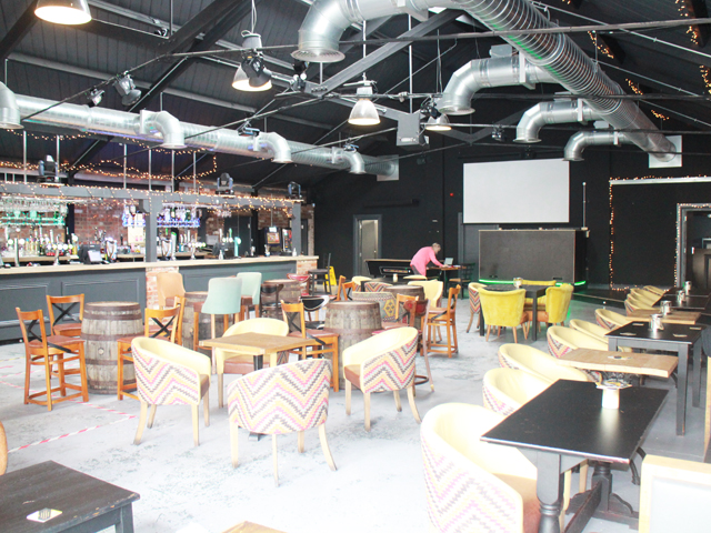100 + capacity bar next to Premiership rugby stadium for sale