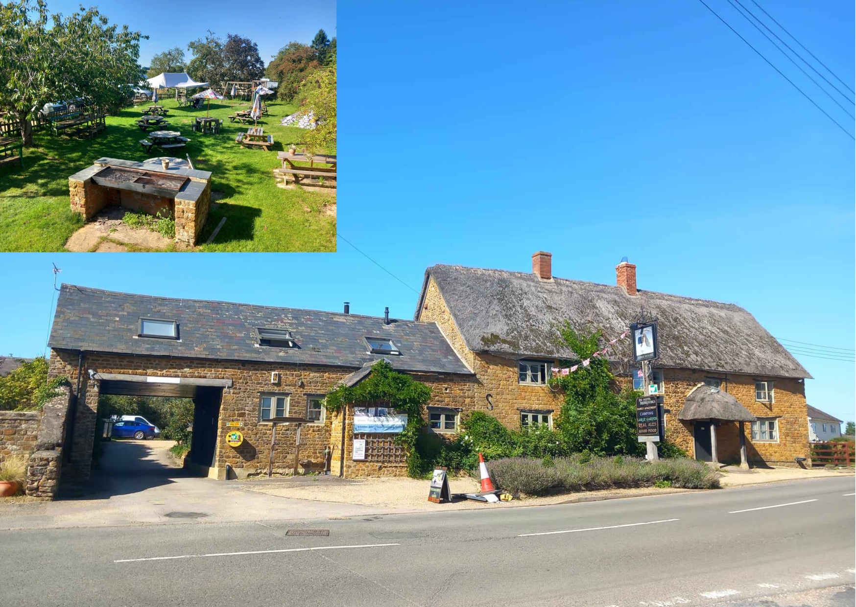 Stunning thatched public house with campsite and letting bedrooms for sale