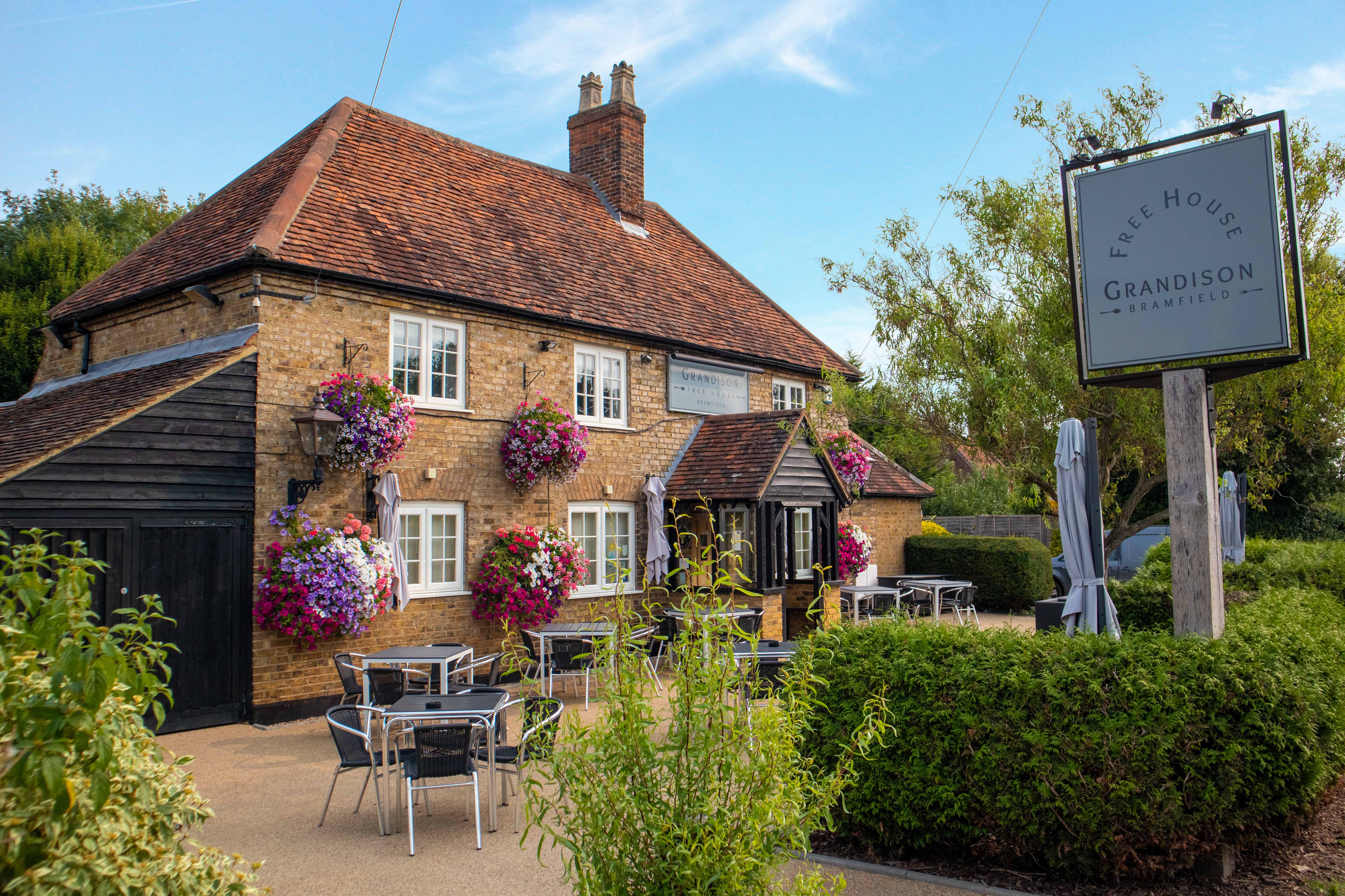 Extensively refurbished pub near Hertford let by Sidney Phillips