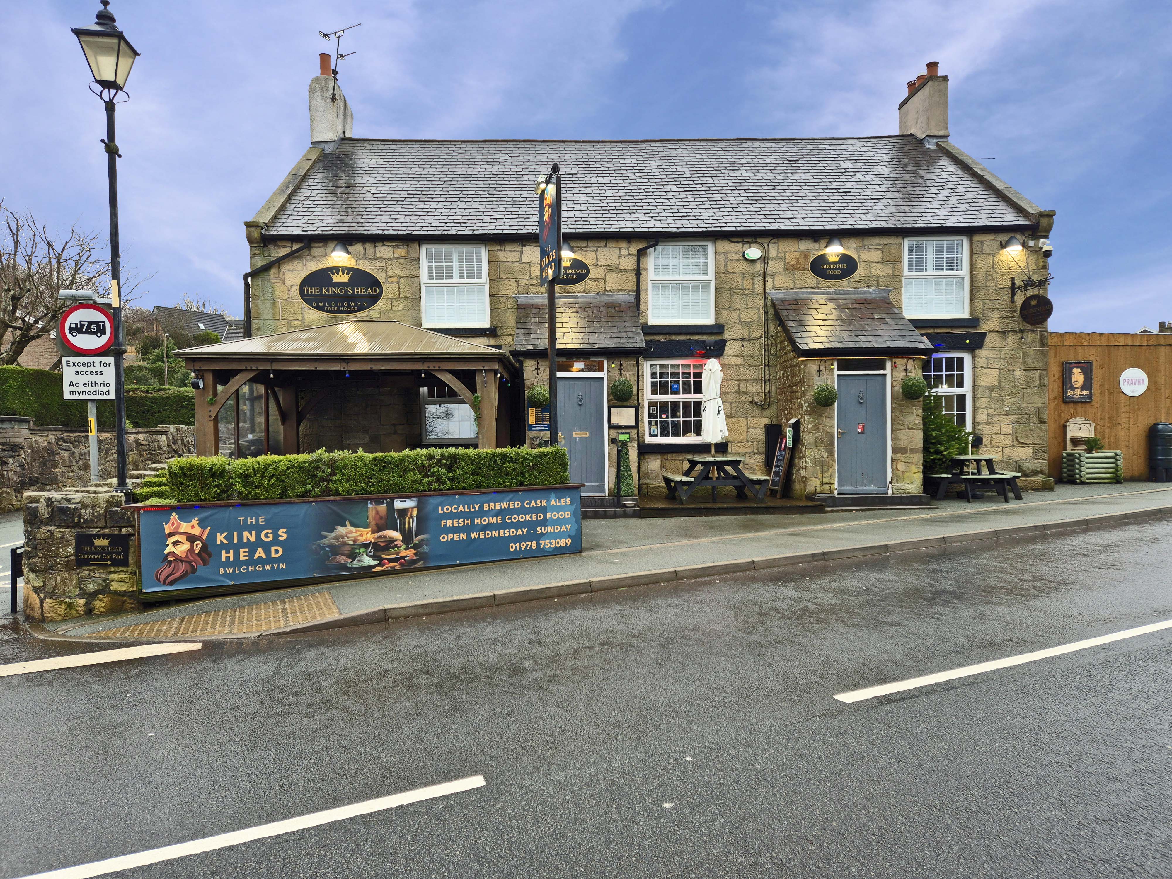 Charming Wrexham village pub for sale
