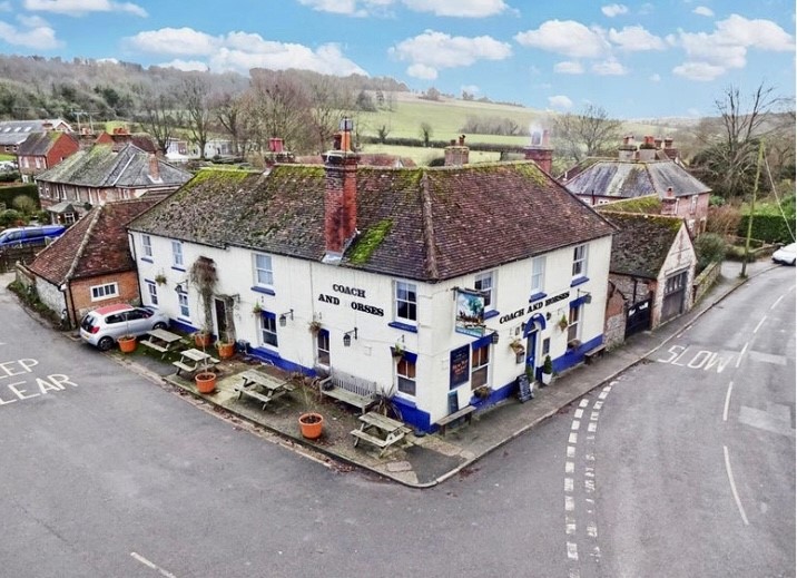 Escape to the rolling hills of the South Downs National Park with this pub for sale