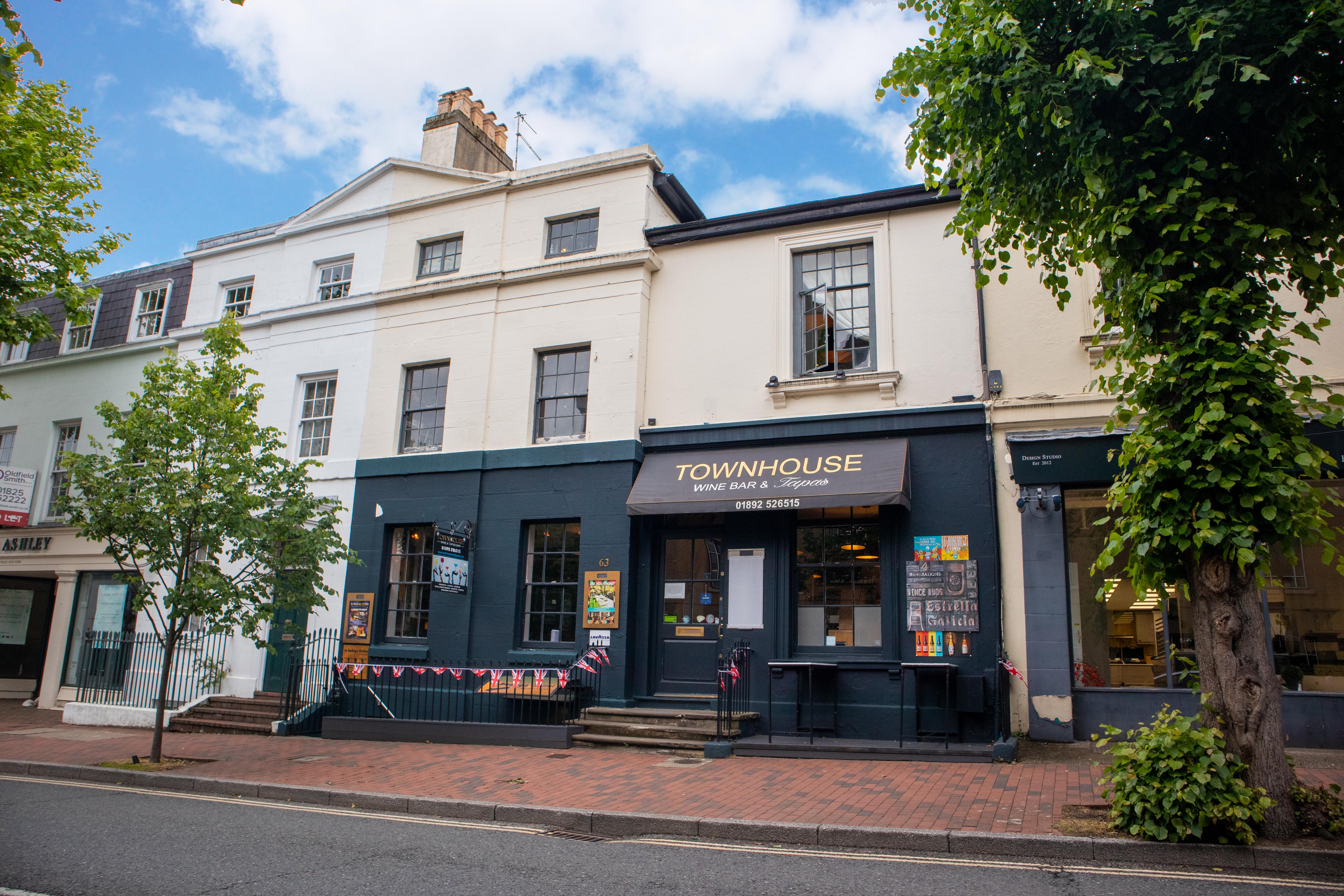 Bustling wine and tapas venue in Tunbridge Wells for sale