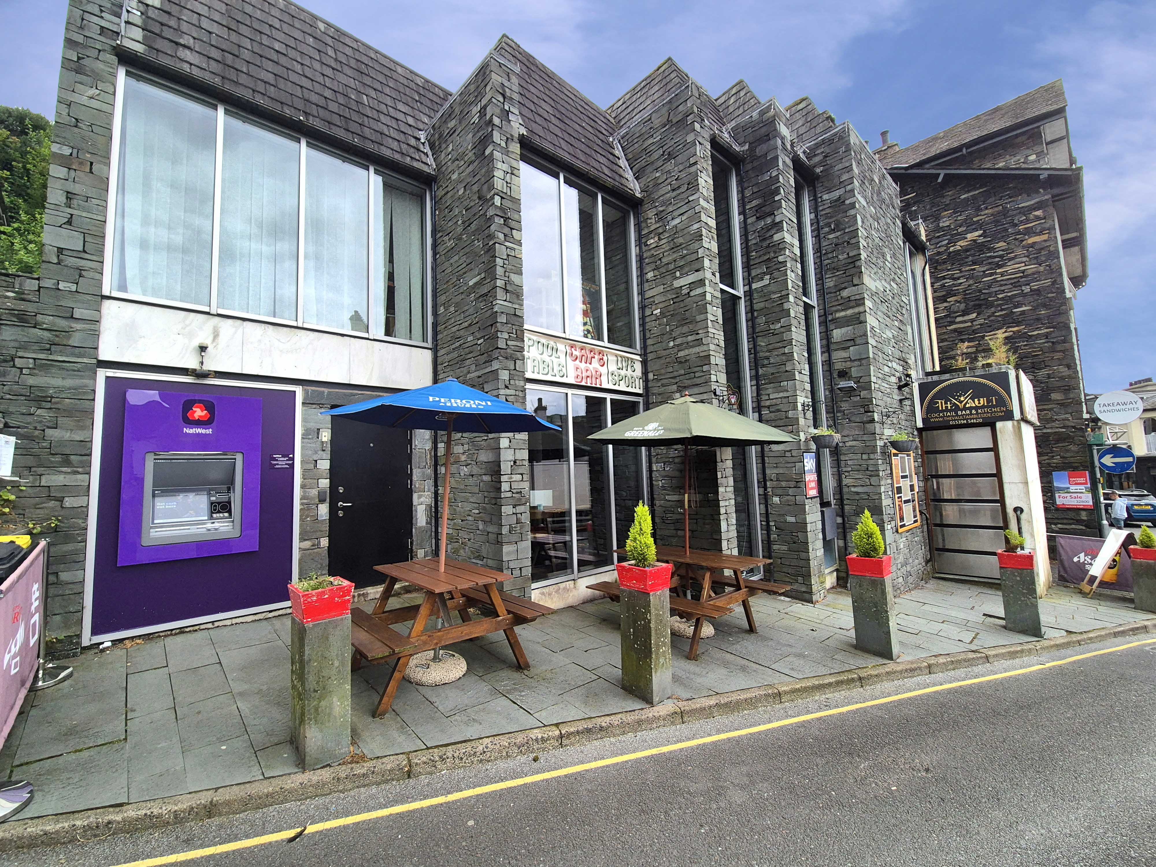 Lake District bar and kitchen for sale