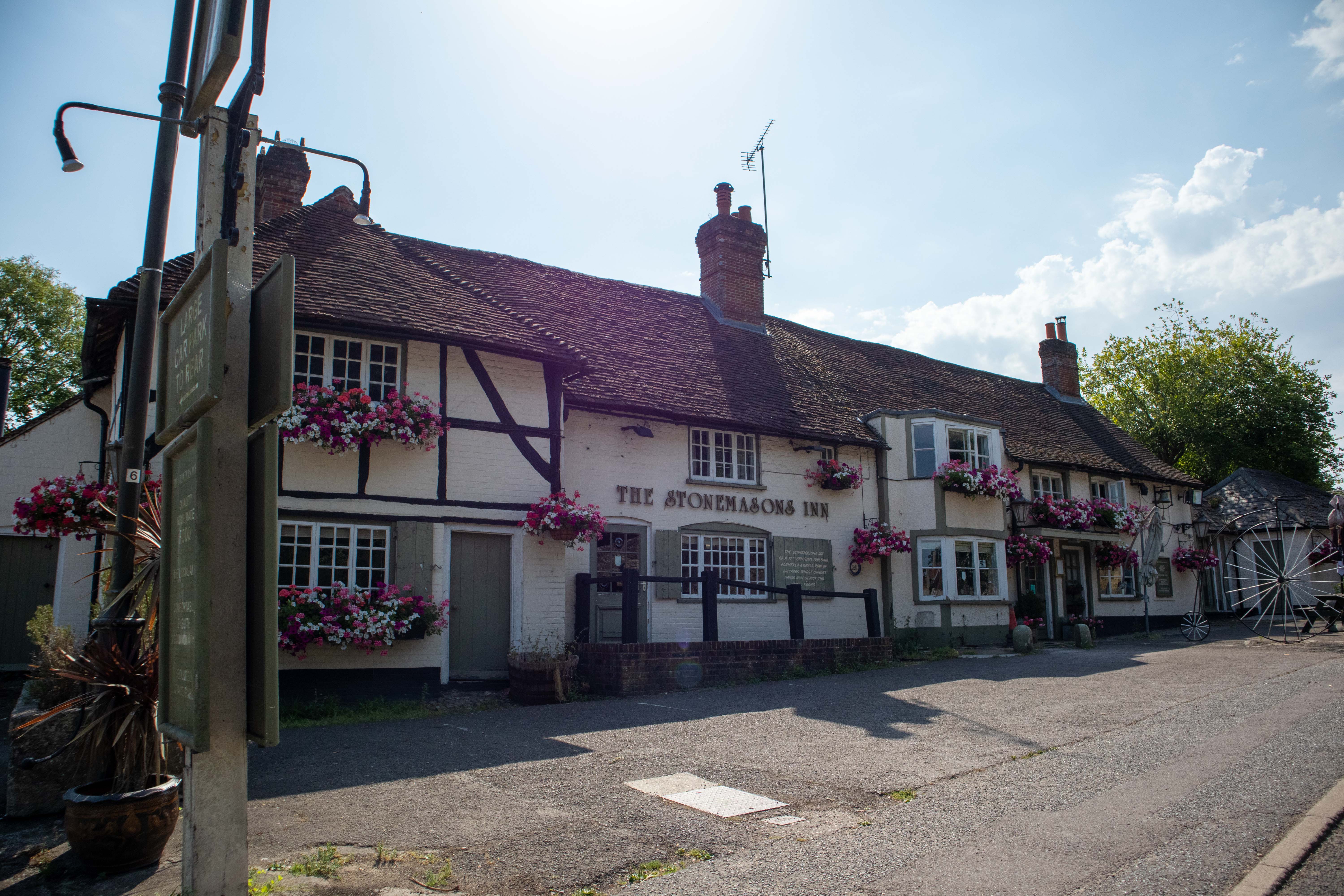 Opportunity to buy a charming country pub with letting rooms in the South Downs