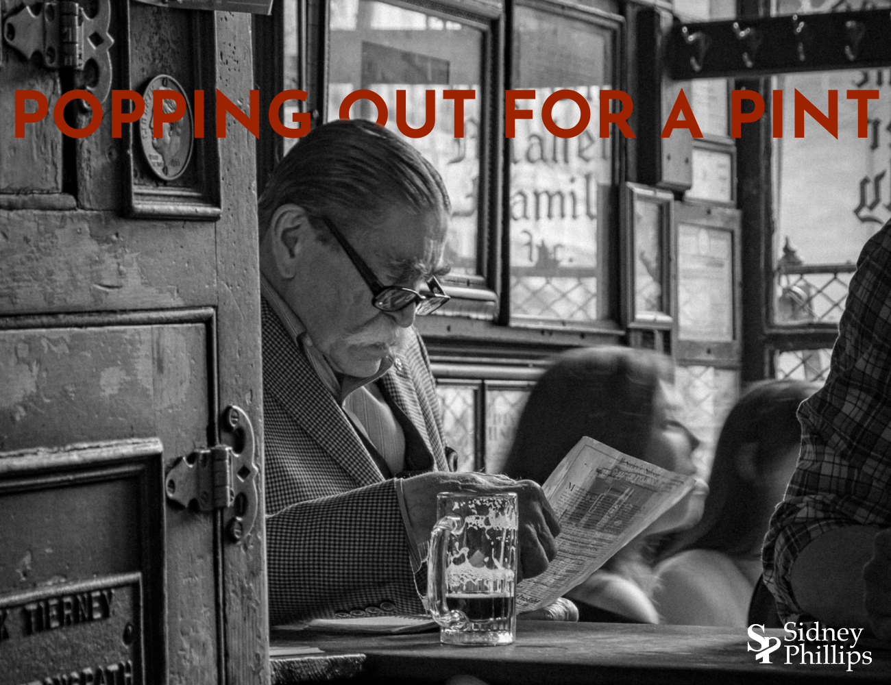 Popping out for a pint: the dying art of just being in a busy world